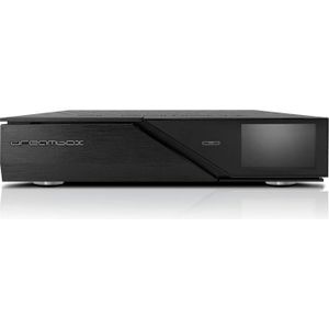 Dreambox DM900 RC20 ultraHD (DVB-C2/T2 E2) (2 GB, DVB-T2, DVB-C, Harde schijf), TV-ontvanger, Zwart