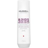 Goldwell - Anti-Yellow Shampoo - 250 ml - Blondes & Highlights - Shampoo voor Gekleurd Haar
