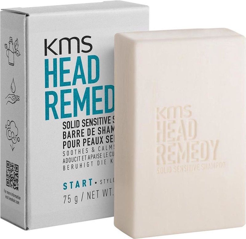 KMS - Head Remedy Start Solid Sensitive Shampoo - 75gr - Natuurlijke Ingrediënten