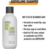 KMS ADDVOLUME SHAMPOO 750ML - Normale shampoo vrouwen - Voor Alle haartypes