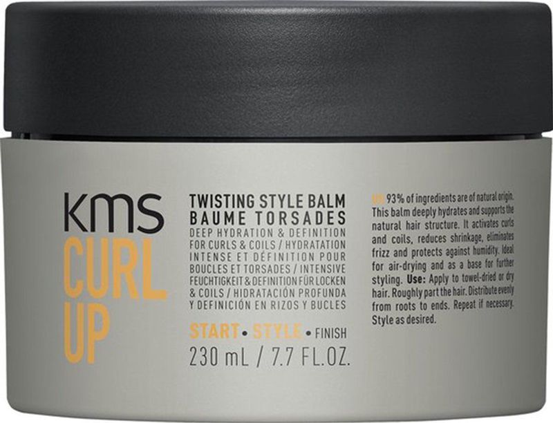 KMS - CurlUp Twisting Style Balm - 230ml - Vegan - Hydraterend