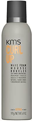 KMS - Curl Up - Wave Foam - 200 ml - Haarmousse voor Slag en Golven