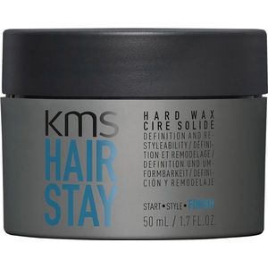 KMS - HairStay - Haarwax - Droog - Flexibele Hold