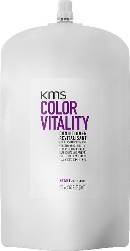 KMS - Hair Color Vitality Conditioner - 750ml - Verstevigende Conditioner voor Gekleurd Blond Haar