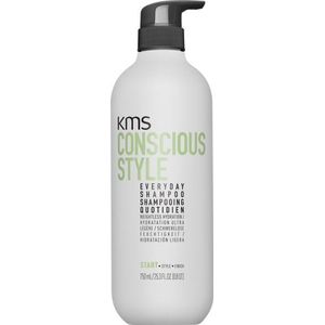 KMS - Hair Conscious Style Start Every Day Shampoo - 750ml - Natuurlijke Ingrediënten
