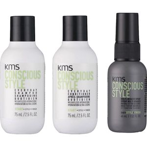KMS - Conscious Style Travel Set - Haarstyling - Natuurlijke Ingrediënten