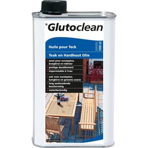 Glutoclean Teak en Hardhout Olie - 1 liter