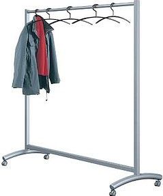 Kerkmann Rollgarderobe Event 31603014 silber Metall 178,0 x 171,0 cm
