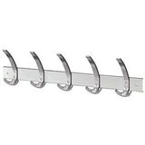 Kerkmann Wandgarderobe public 32640414 silber Metall 15 Haken 65,0 x 17,0 cm