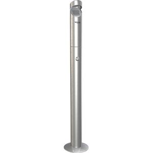 Asbak Pillar RVS weerbestendig buitenasbak