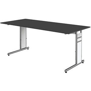 Kerkmann Schreibtisch StageOne Form 4 BxT180x80cm anthrazit