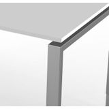 Eettafel Beta 120cm licht grijs hoogte verstelbaar