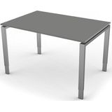 Eettafel Beta 120cm grijs hoogte verstelbaar