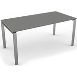 Eettafel Beta 160cm grijs hoogte verstelbaar