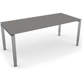 Eettafel Beta 180cm grijs hoogte verstelbaar