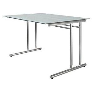 Kerkmann - Bureau Artline - glas 120x80cm - verstelbaar