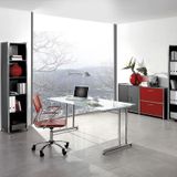 Kerkmann - Bureau Artline - glas 160x80cm - verstelbaar