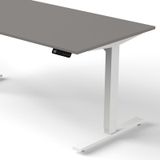 Zit sta bureau Move-3 grijs 160x80cm elektrisch verstelbaar