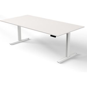 Zit sta bureau Move-3 wit 200x100cm elektrisch verstelbaar