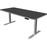 Zit sta bureau Move-3 premium antraciet 180x80cm