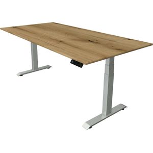 Kerkmann - Zit sta bureau Move-4 eiken 200x100cm elektrisch