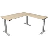 Kerkmann - Zit sta hoekbureau Move-4 blank essen 180x180cm elektrisch