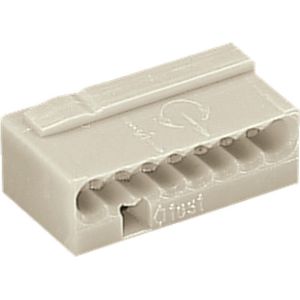 Wago - 243 Serie - Micro Duwkabelconnector - Draadbereik 0,6 mm tot 0,8 mm - Chroomnikkel Verenstalen Klemmen