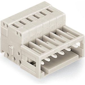 WAGO 734-304 Male header (standaard) 2140 Totaal aantal polen: 4 Rastermaat: 3.50 mm Inhoud: 100 stuk(s)