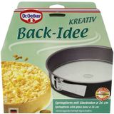 Springform Back-Idee mit Glasboden Ø 26 cm