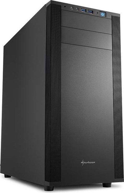 ATX Semi-tower Box Sharkoon M25-V Black