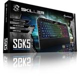 Sharkoon - Skiller SGK5 Toetsenbord - USB - Zwart - RGB Verlichting