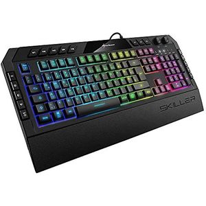 Sharkoon SKILLER SGK5 Rubber-Dome Gaming-Tastatur