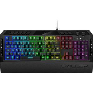 Sharkoon - Skiller SGK5 Toetsenbord - USB - Zwart - RGB Verlichting