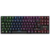 Sharkoon PureWriter TKL RGB toetsenbord USB QWERTY Amerikaans Engels Zwart