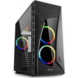 Sharkoon NIGHT SHARK RGB PC-Gehäuse Rgb