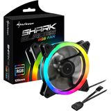 Box Ventilator Sharkoon SHARK Blades Fan RGB Ø 12 cm