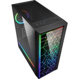 ATX Semi-tower Box Sharkoon LIT 100 Black