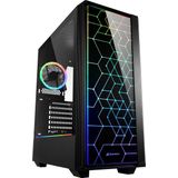 ATX Semi-tower Box Sharkoon LIT 100 Black