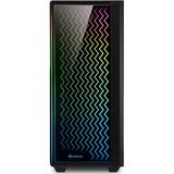 Sharkoon PC Gehäuse LIT 200 ATX schwarz