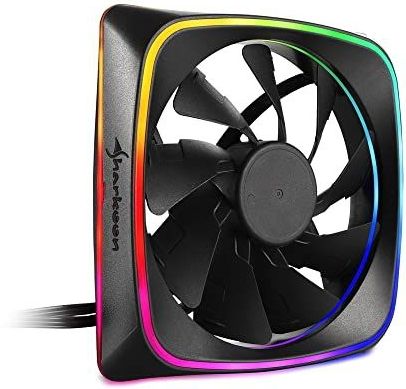 Box Ventilator Sharkoon 4044951028924 RGB Ø 12 cm