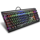 Sharkoon - SKILLER SGK60 - Toetsenbord - Zwart - Kailh BOX Red Switch, 14 PBT Keycaps, Aluminium Oppervlak