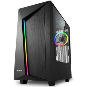 Sharkoon ELITE SHARK REV100 computerbehuizing Midi Tower Zwart