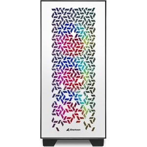 ATX Semi-tower Box Sharkoon CA300H White RGB