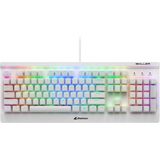 Sharkoon SKILLER SGK3 toetsenbord USB QWERTY Engels Wit