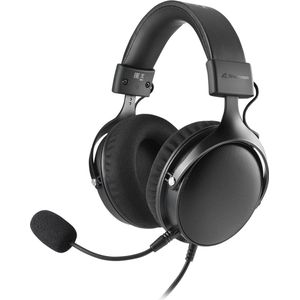 Sharkoon Hoofdtelefoon B2 Stereo-aansluiting zwart (Bedraad), Gaming headset, Zwart