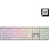 Sharkoon PureWriter RGB Blue toetsenbord USB QWERTY Amerikaans Engels Wit