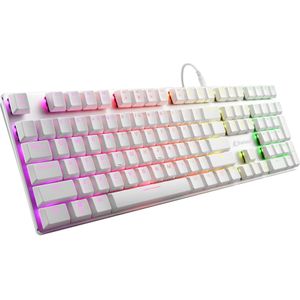 Sharkoon PureWriter RGB Blue toetsenbord USB QWERTY Amerikaans Engels Wit