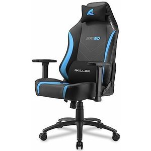 Sharkoon Gamingstoel, gelegeerd staal, zwart/blauw, normaal