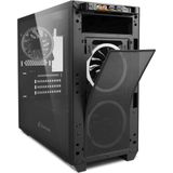 ATX Semi-tower Box Sharkoon V1000 RGB Black