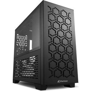 ATX Semi-tower Box Sharkoon 4044951035076 Black
